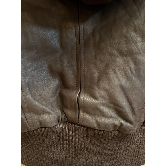 EMU Australia 100% Sheepskin Brown Leather Vest Size SMALL - Picture 3 of 16